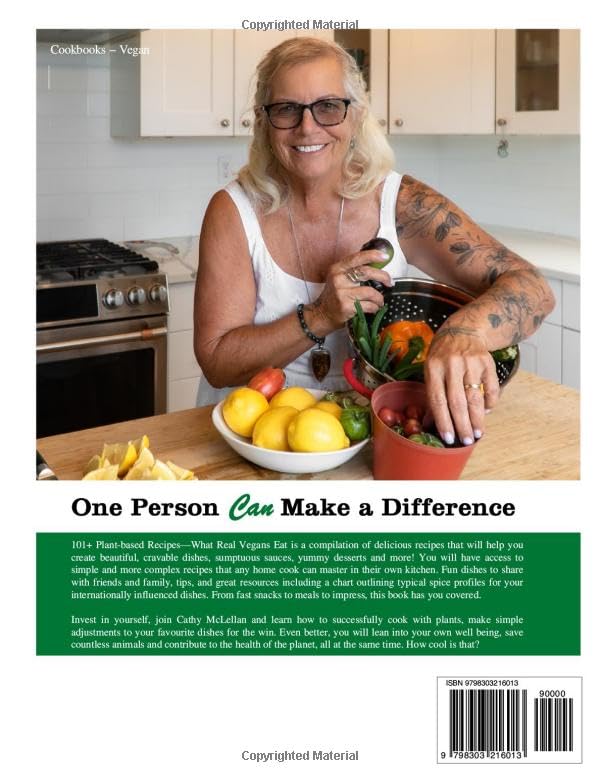 101+ Plant Based Recipes: What Real Vegans Eat! - Cathy McLellan - Image 2
