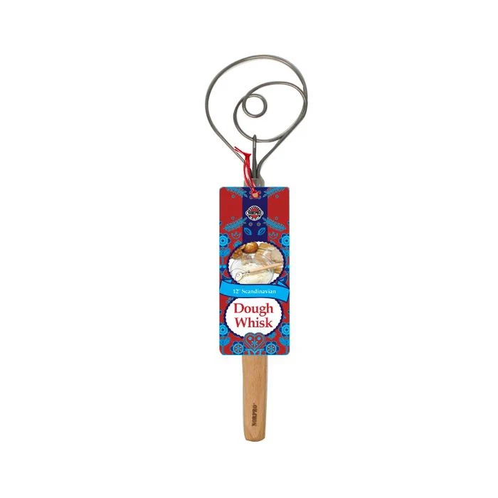 12″ Scandinavian Dough Whisk - Image 2