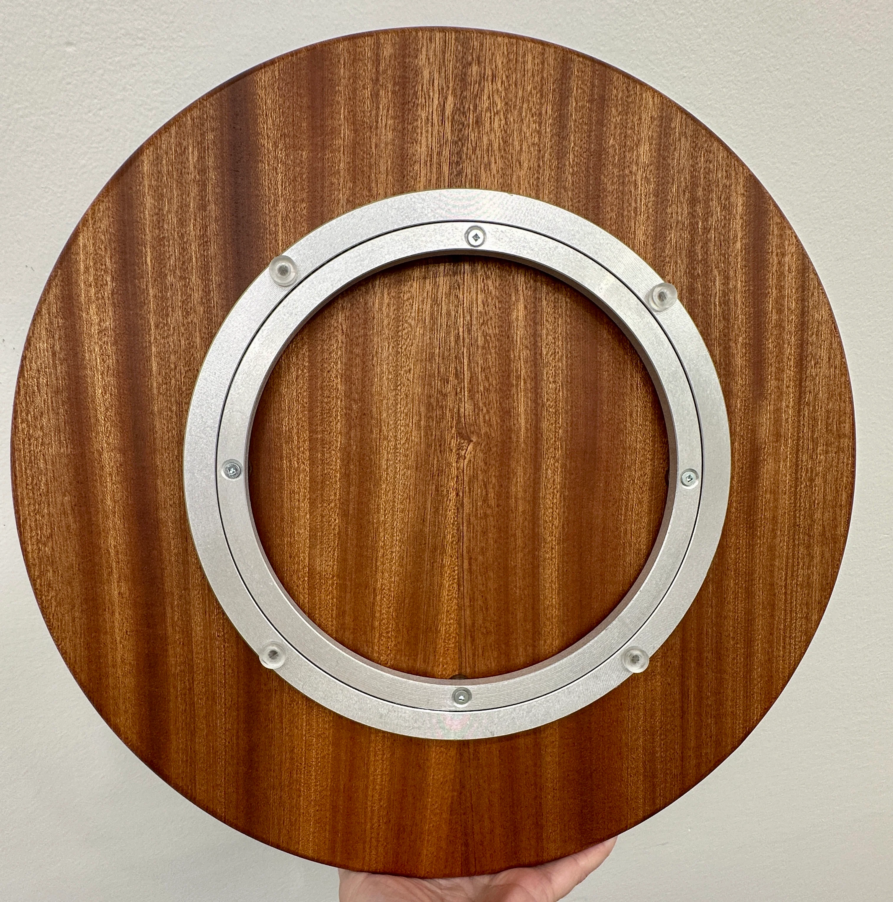16β Mahogany Lazy Susan *made on Vancouver Island* - Image 2