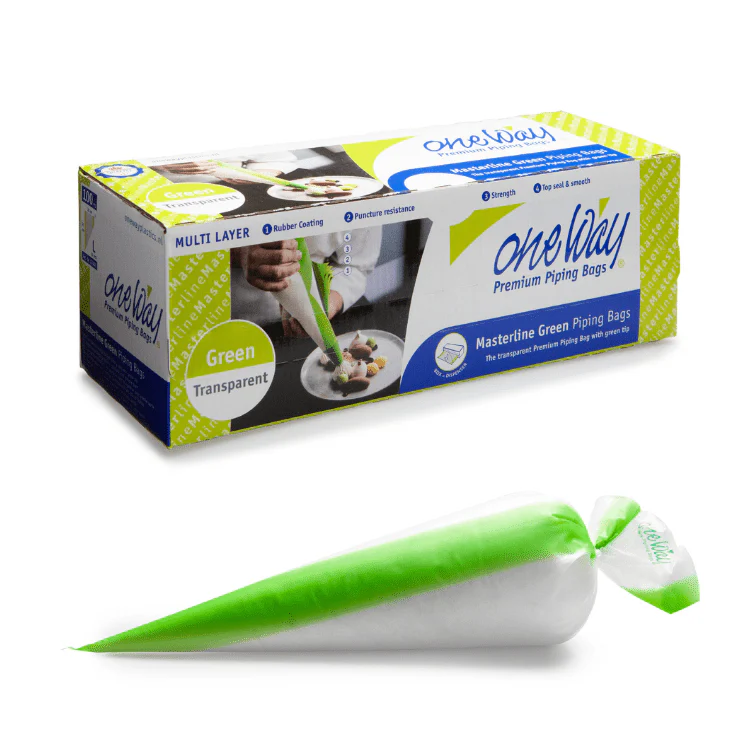 18" MasterLine Piping Bag - Green Stripe **EACH**