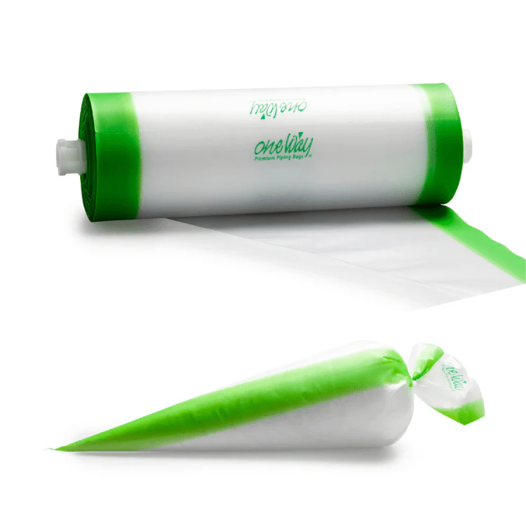 18" MasterLine Piping Bag - Green Stripe **EACH** - Image 2