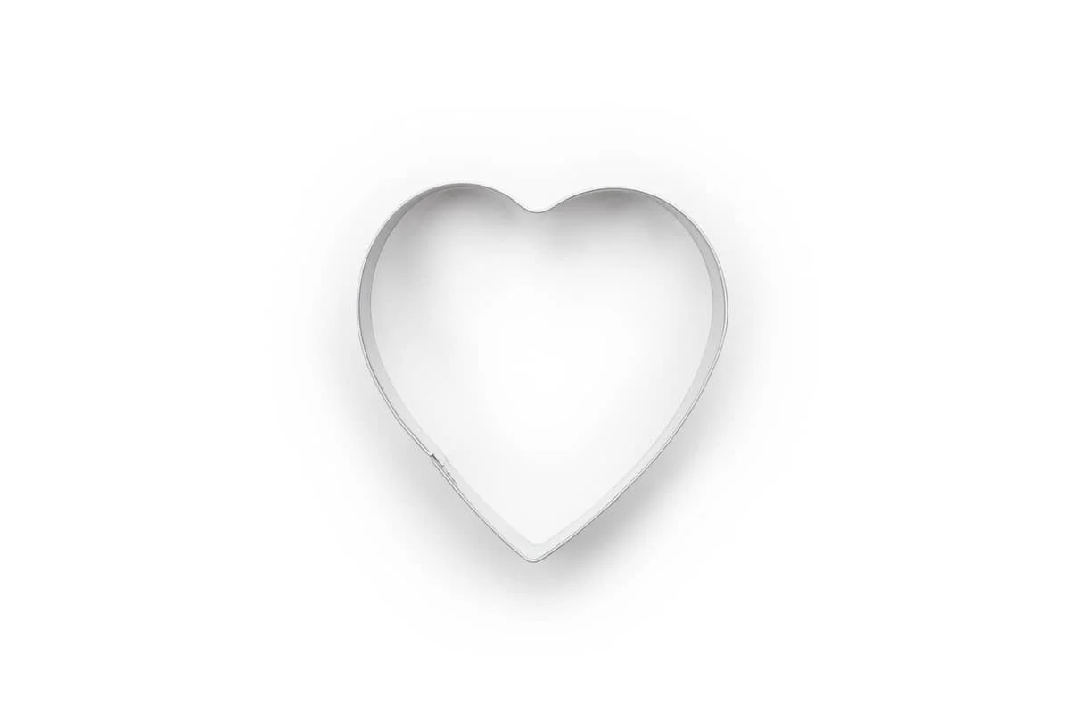 3" Heart Cookie Cutter
