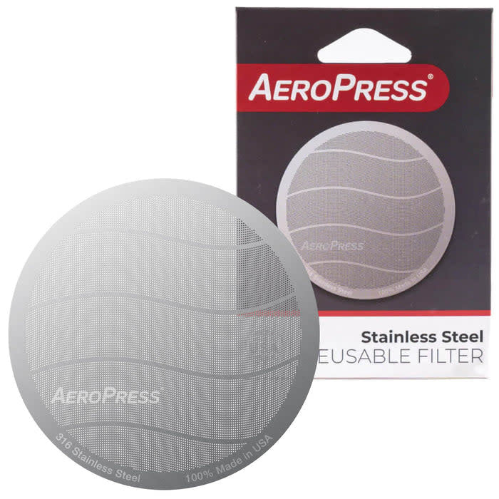 Aeropress Stainless Steel Reusable Filter - 1pk