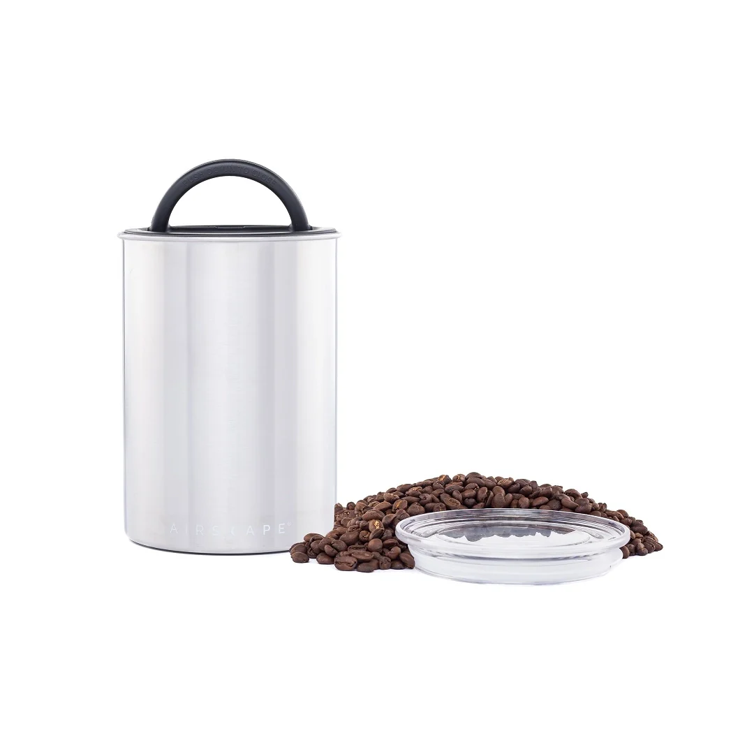 Airscape 500g Classic Canister Brushed Steel