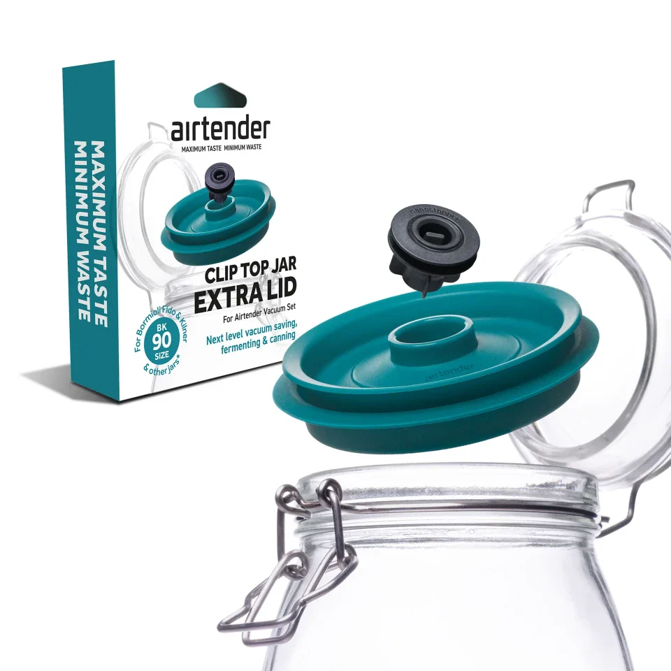 Airtender Vacuum Lid for Clip-Top Jars - Image 2