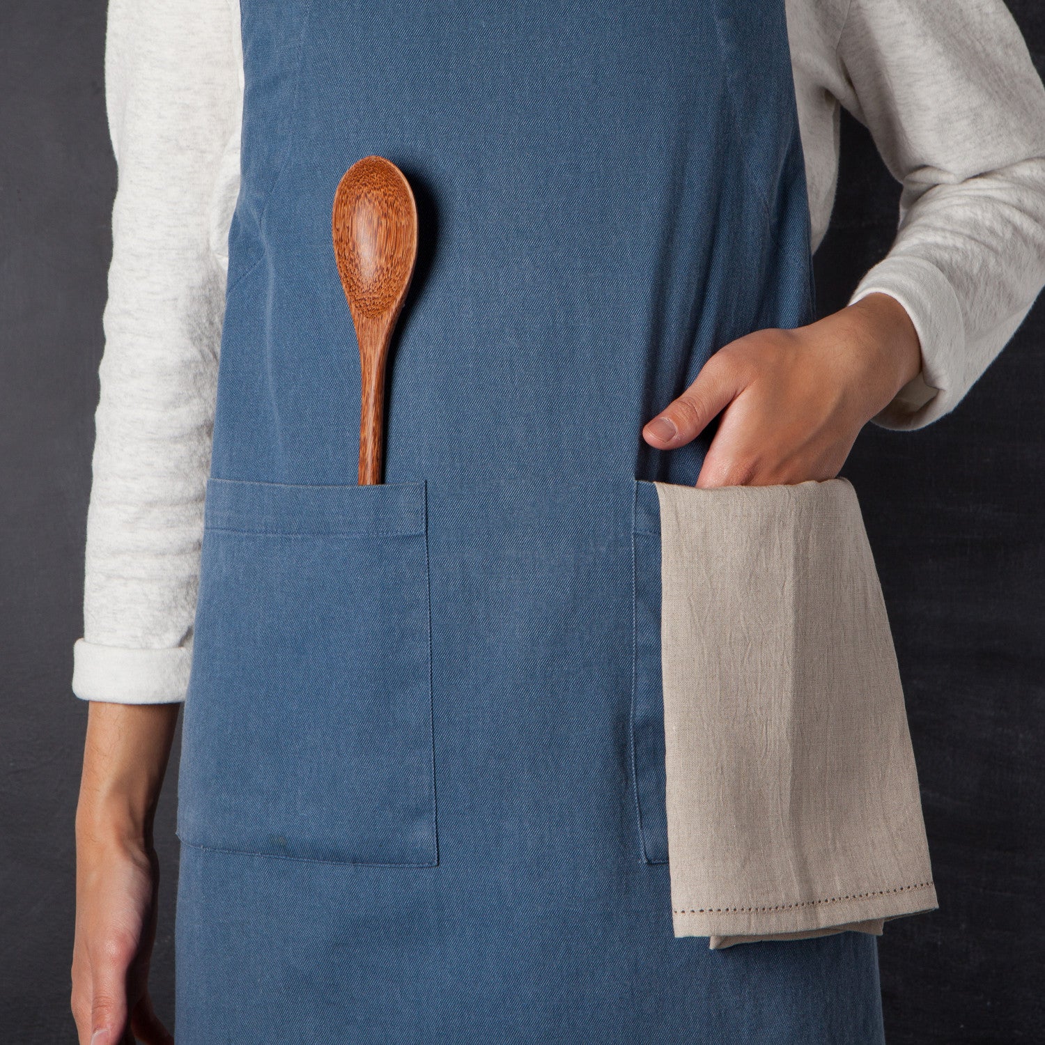 Apron - Heirloom Stonewash - Midnight Blue - Image 4
