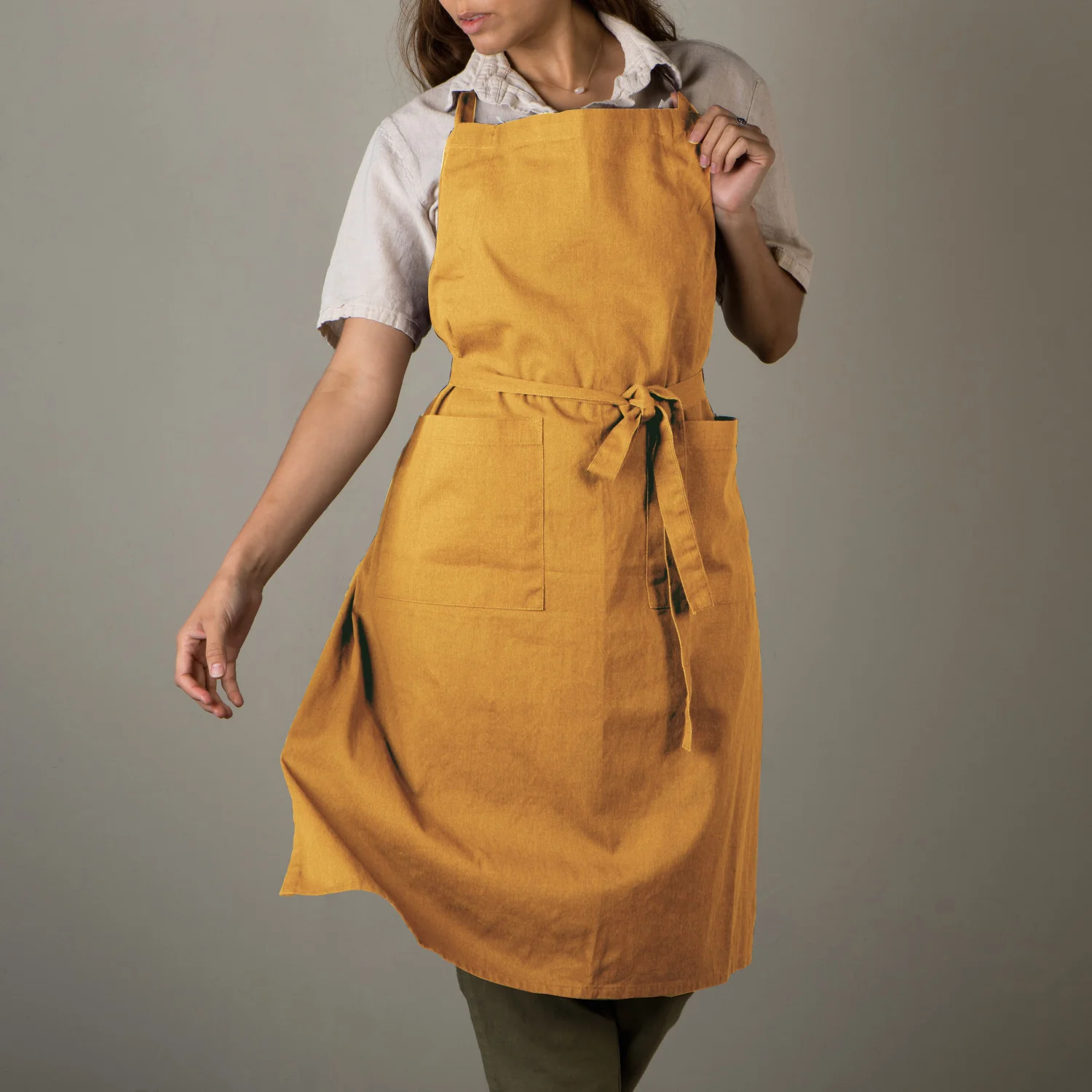 Apron - Heirloom Stonewash - Ochre - Image 2
