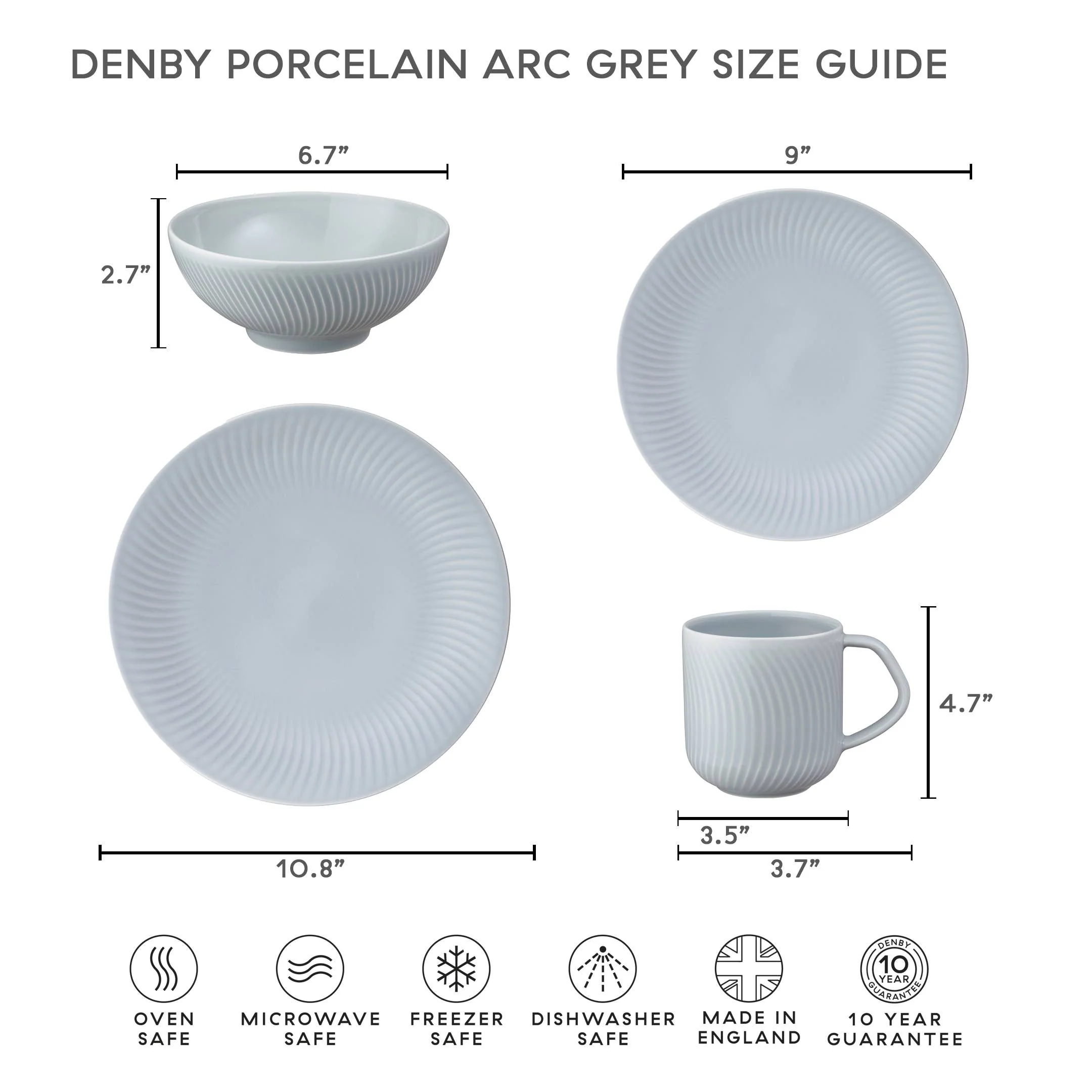 Arc Grey Large Mug - Image 5