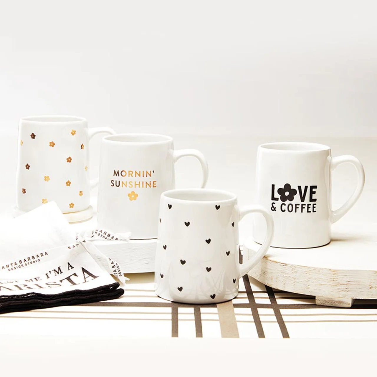 Artisan Tapered Mug - Hearts - Image 2