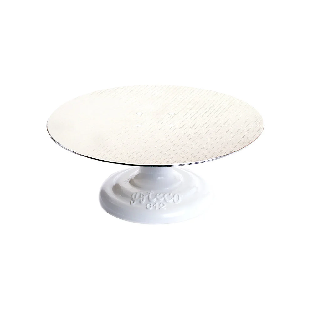 Ateco 612 Cake Turntable with non-slip pad - Cast Iron Base - Image 3