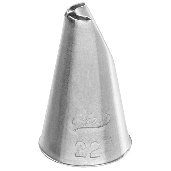 Ateco Petal Piping Tip #124 Curved - Image 2