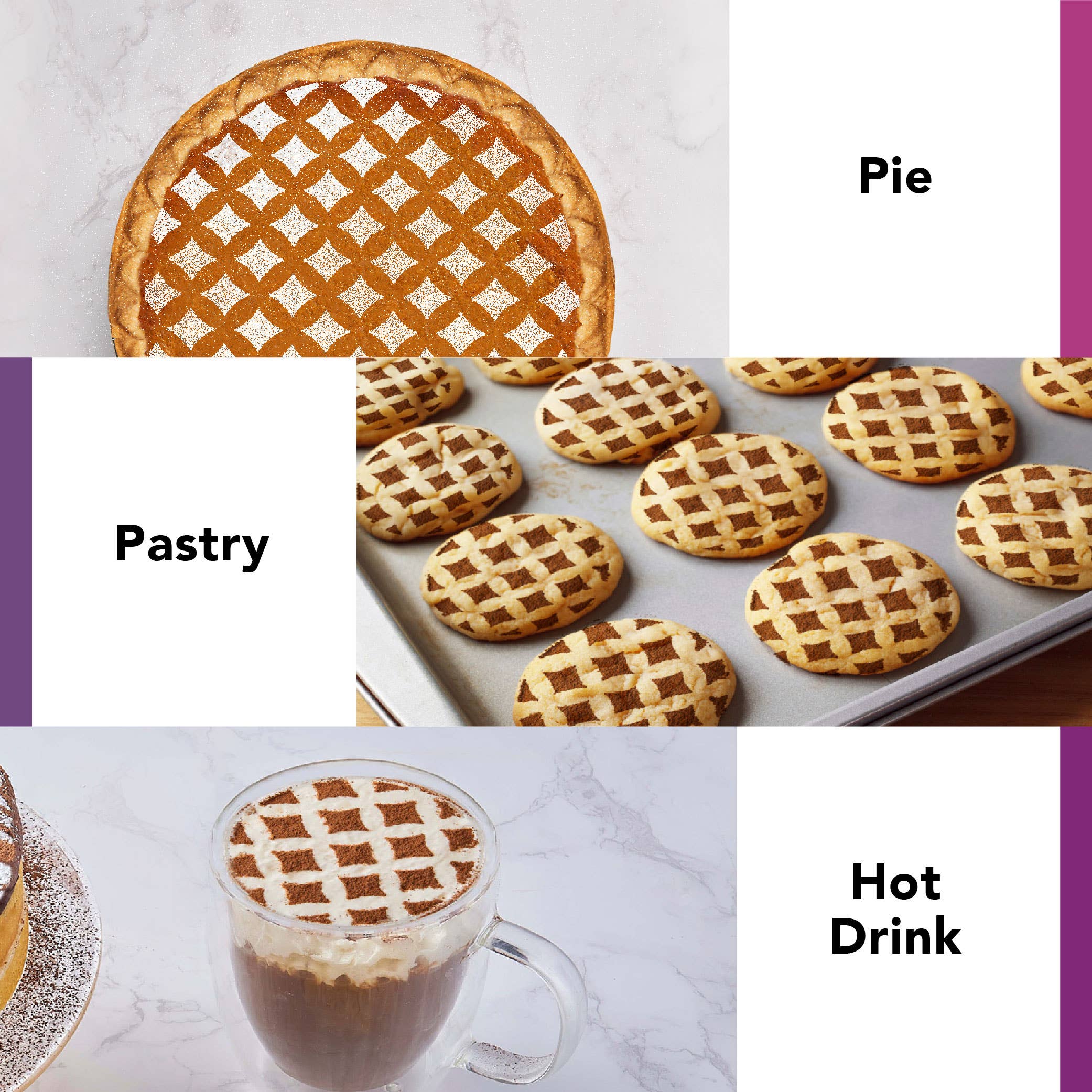 Baking Stencil Set - Diamonds - Image 7
