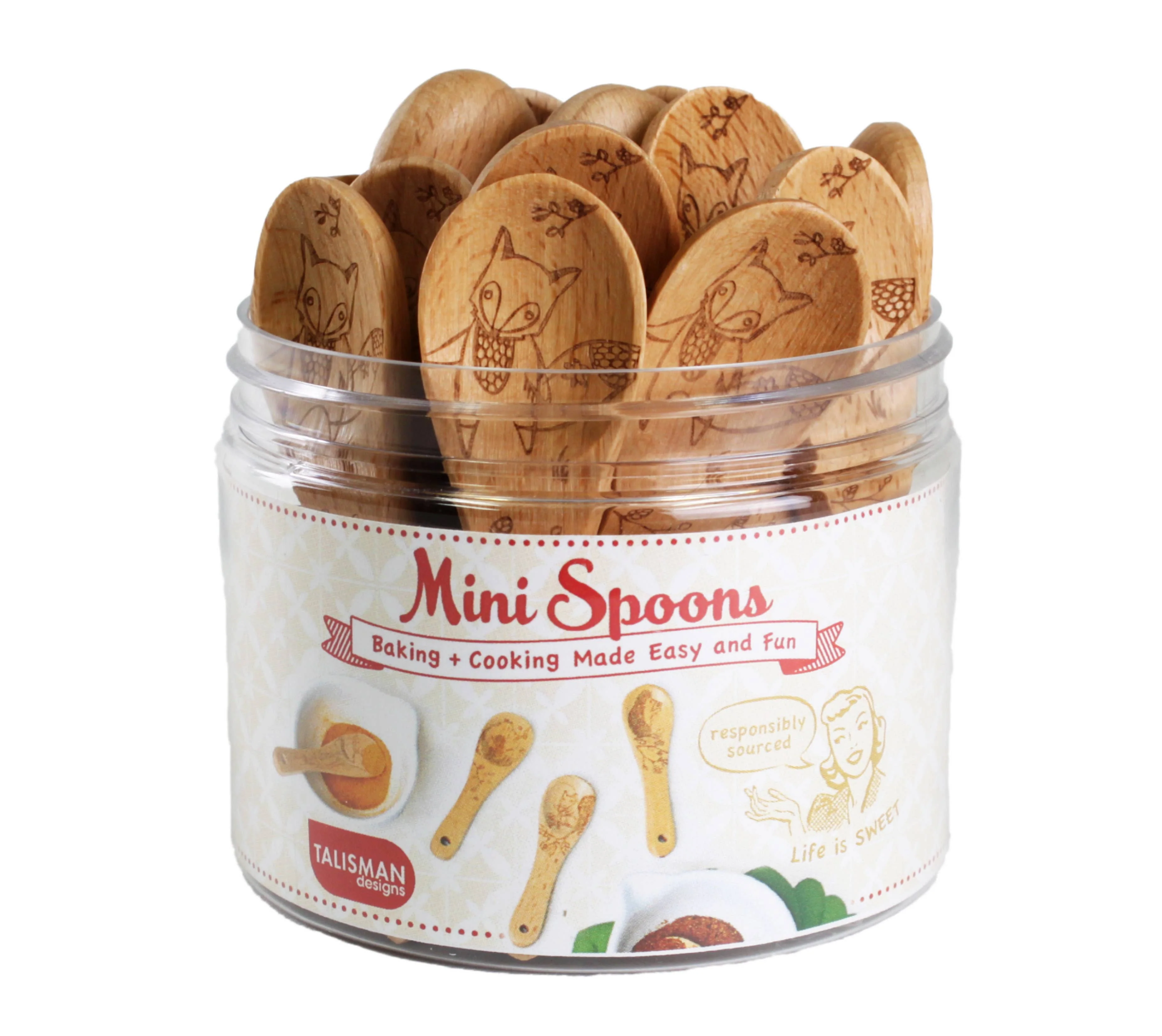 Beechwood Mini Spoon Fox - Image 4