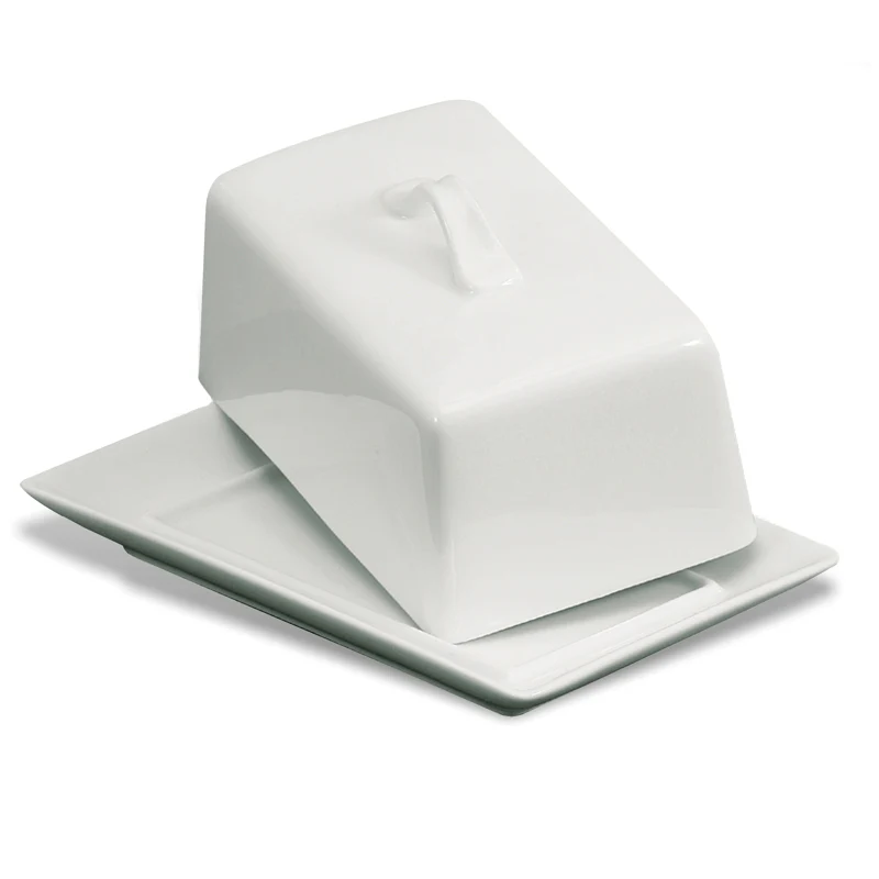 Rect Covered Butter Dish 7.5"