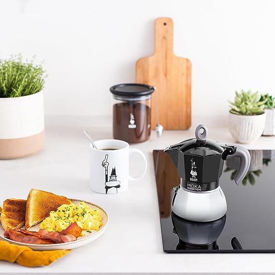 Bialetti Moka Induction 4-Cup Black - Image 3