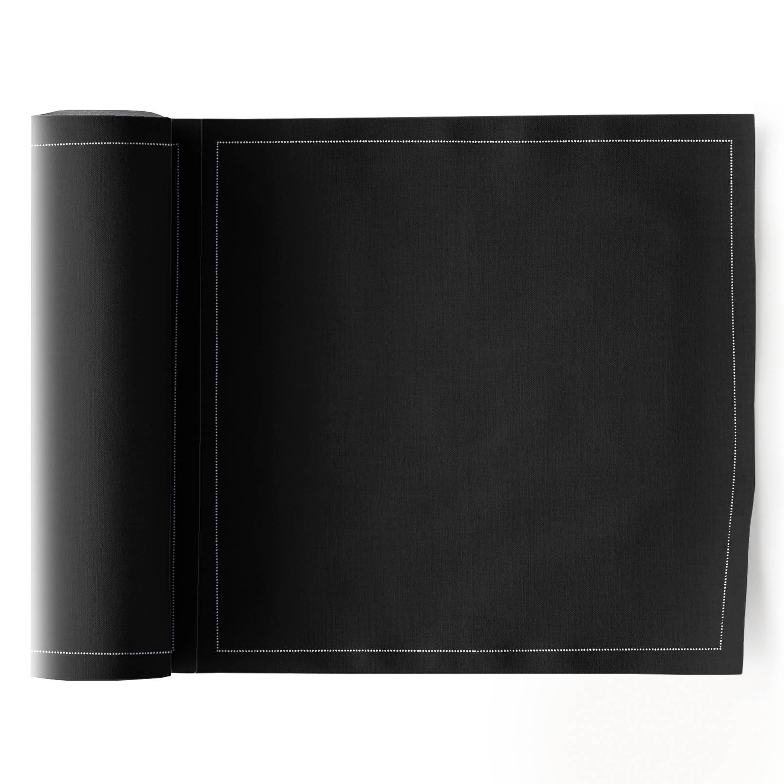 Black Cotton Luncheon Napkins 25 Units - Image 4