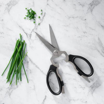 Black Take-Apart Kitchen Scissors - 8" - Image 2