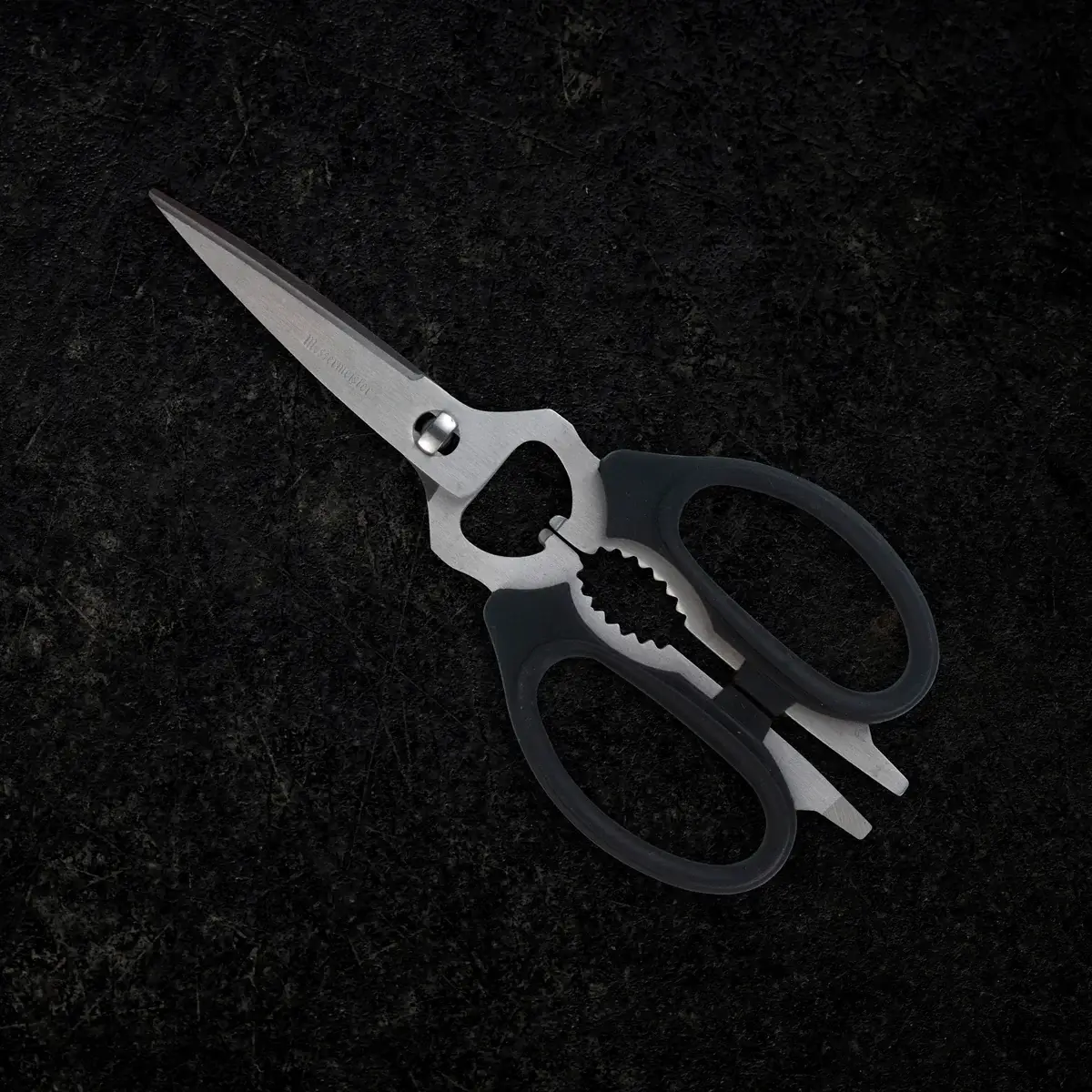 Red Take-Apart Kitchen Scissors - 8" - Image 4