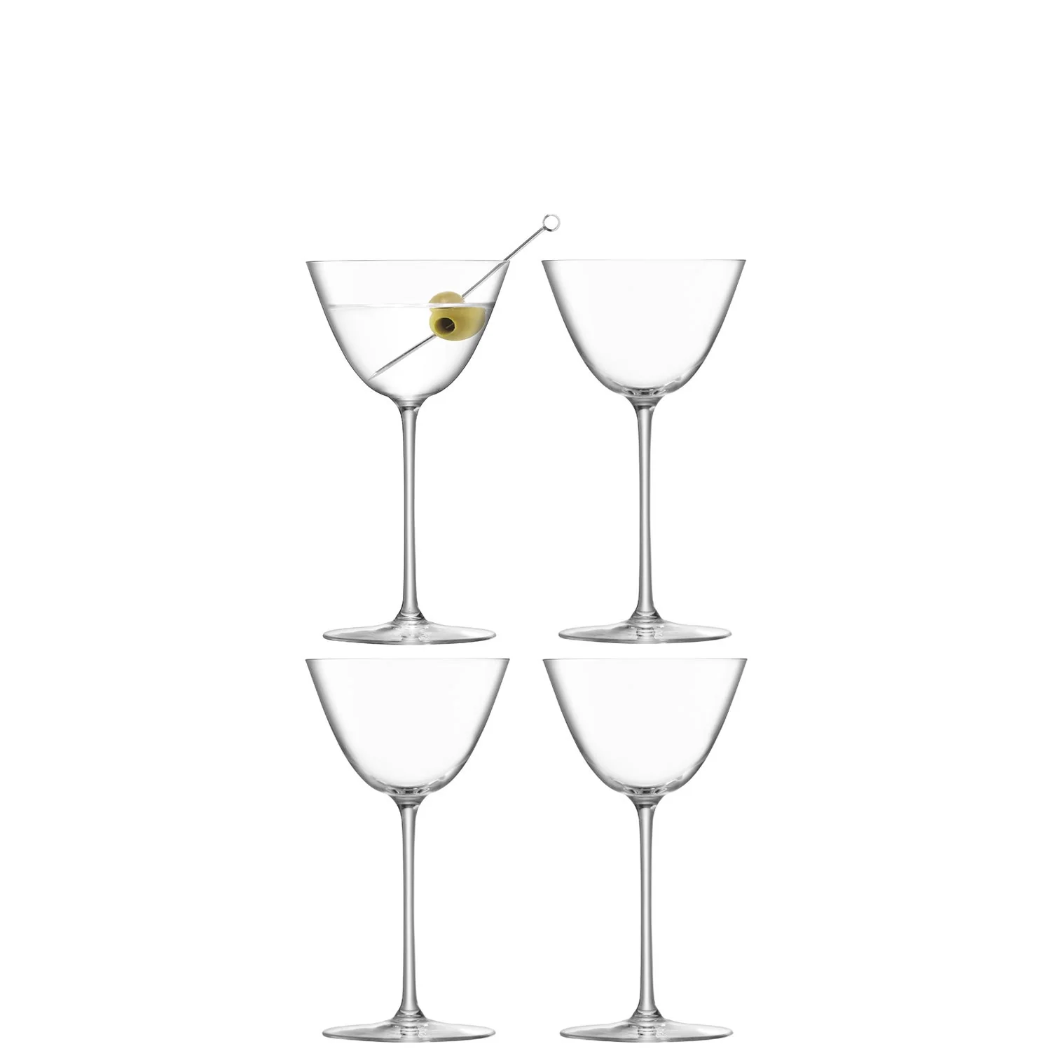 Borough Martini Glass 195ml Clear - Each - Image 2