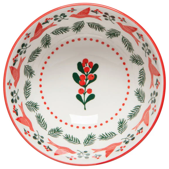 Bowl Stamped 4" - Winterberry - Image 2