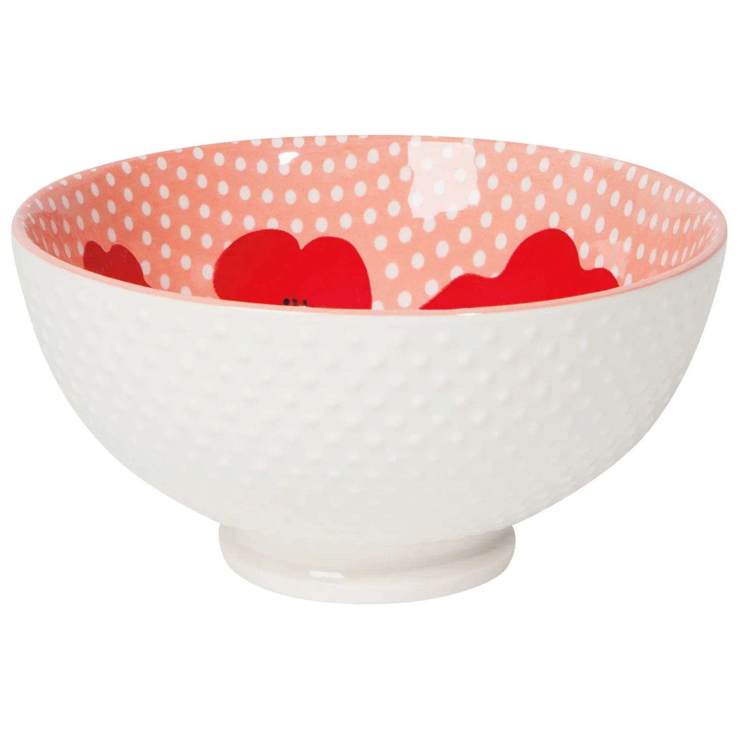 Bowl Stamped 6" - Poppy