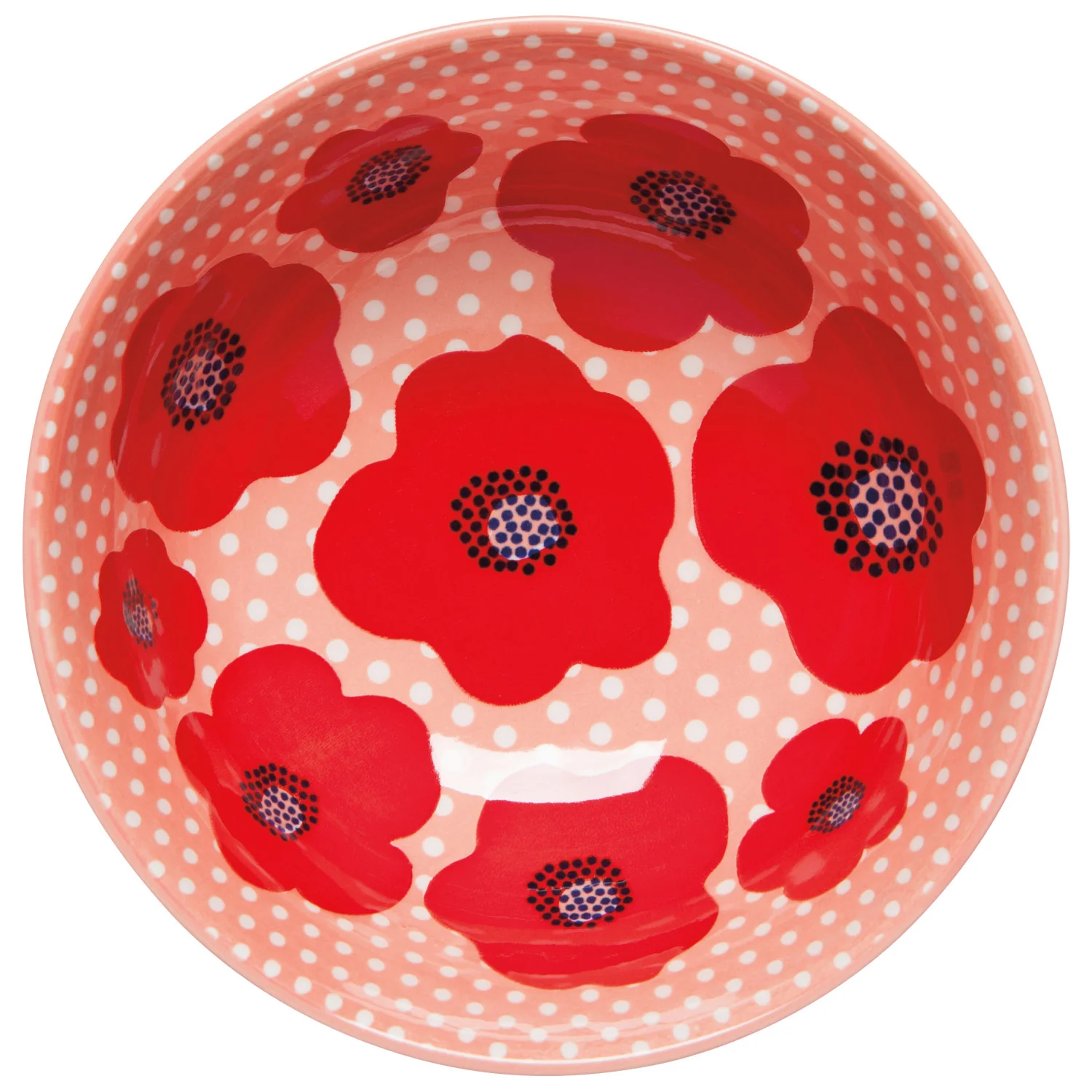 Bowl Stamped 6" - Poppy - Image 2