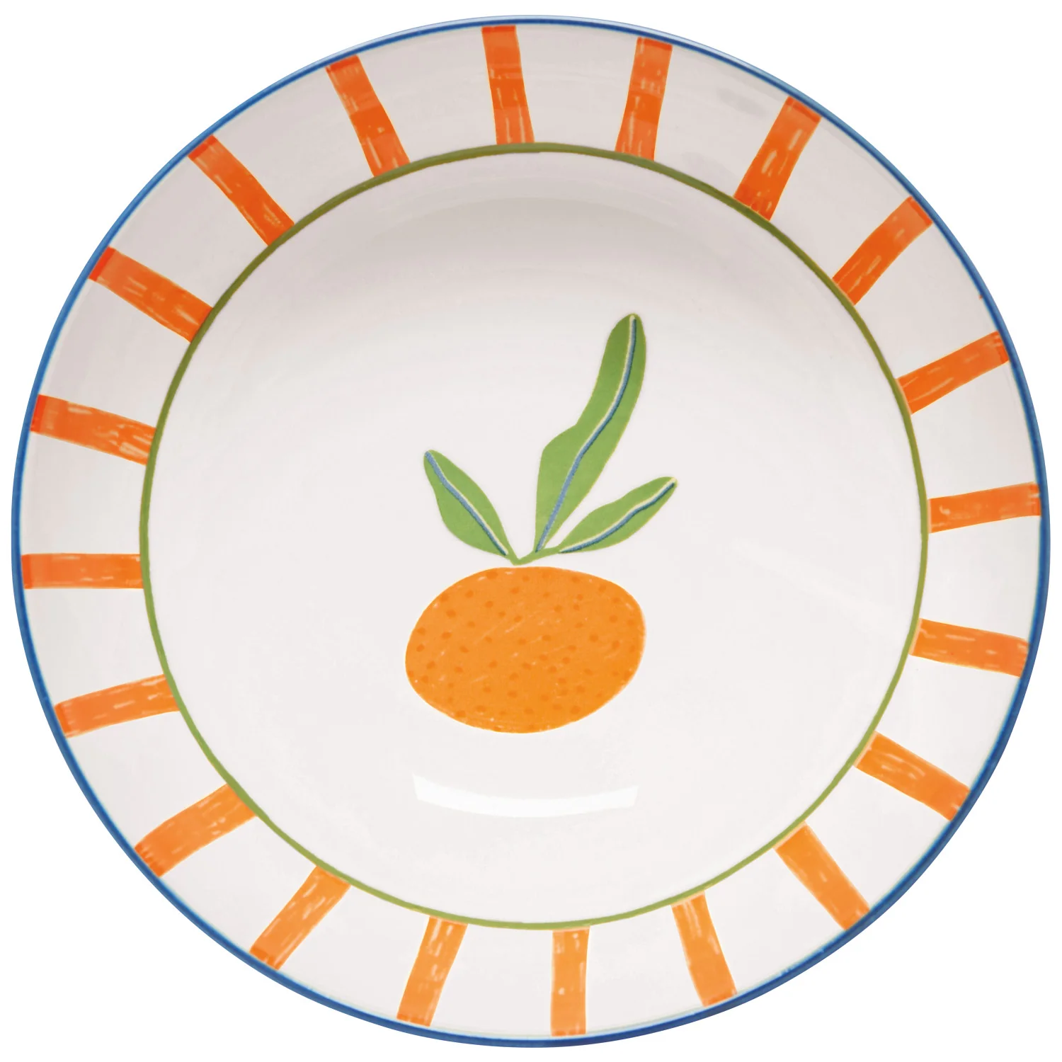 Bowl Stamped 8" - Citrus Burst - Image 3