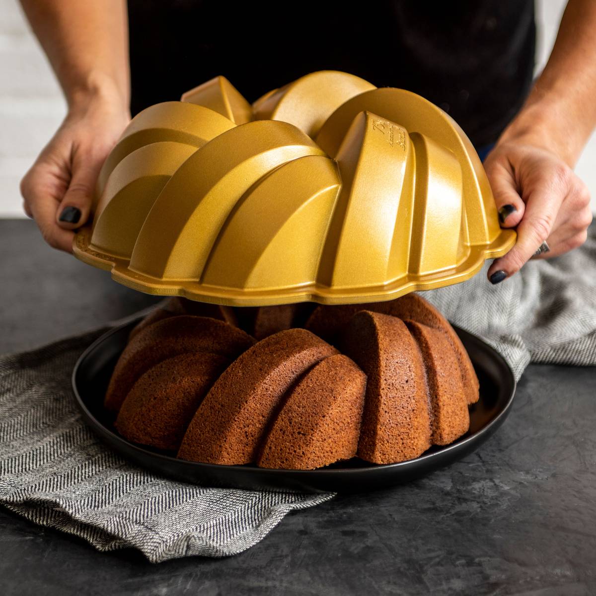 Braided Bundt Pan 75th Anniversary - Image 3