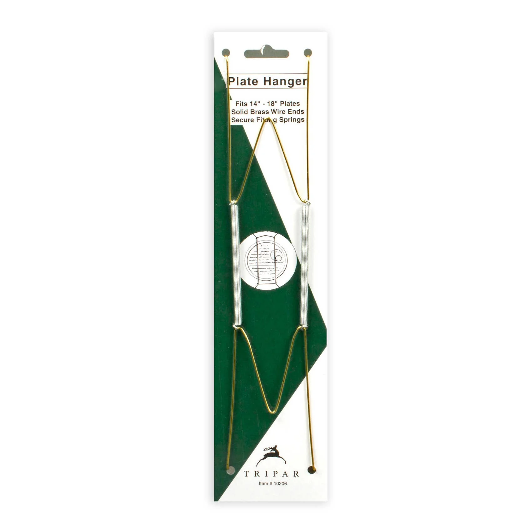 Brass Wire Plate Hangers: Fits 10"-14" Plates - Image 5