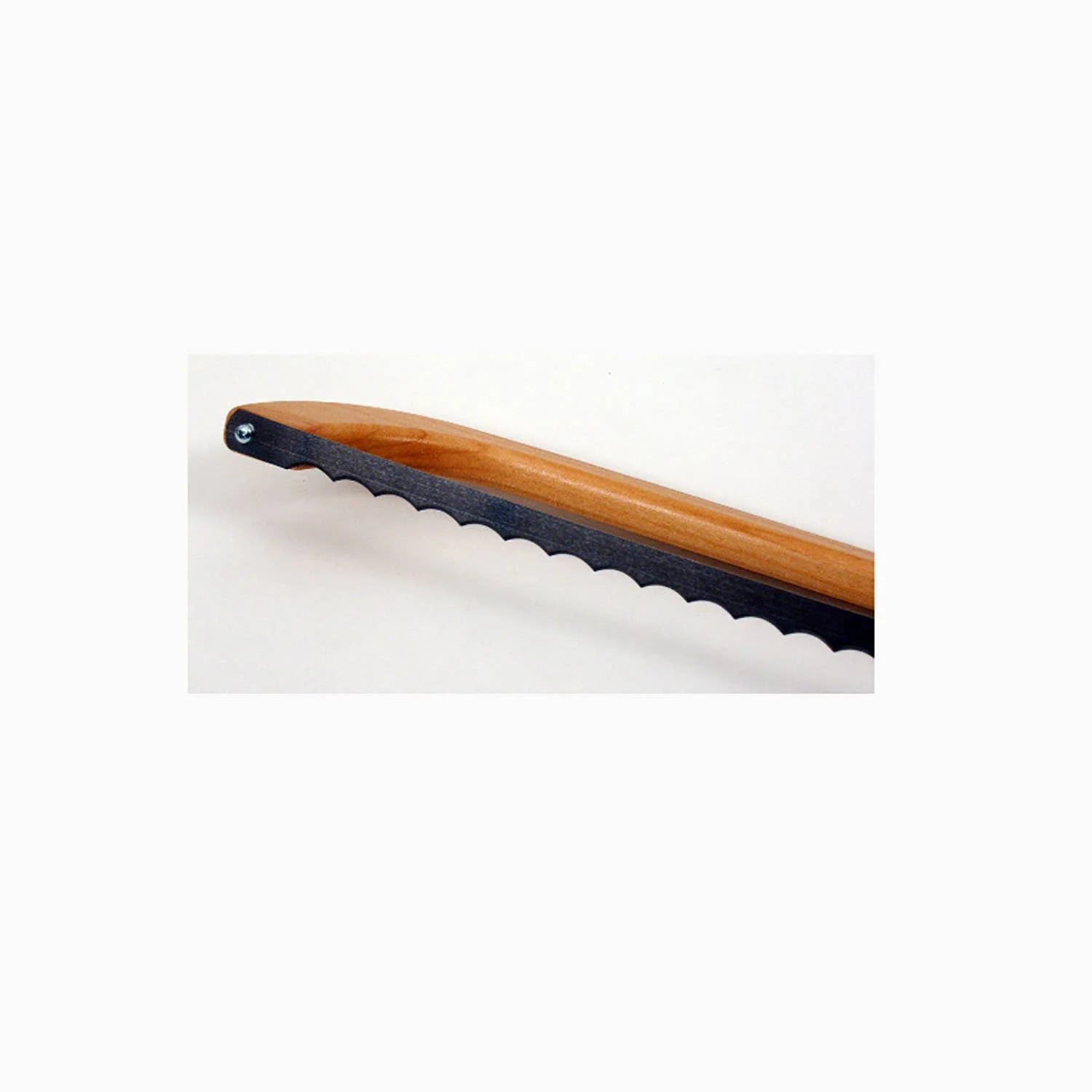 **Left Handed** Bread & Bagel Slicer - Walnut Finish: - Image 3