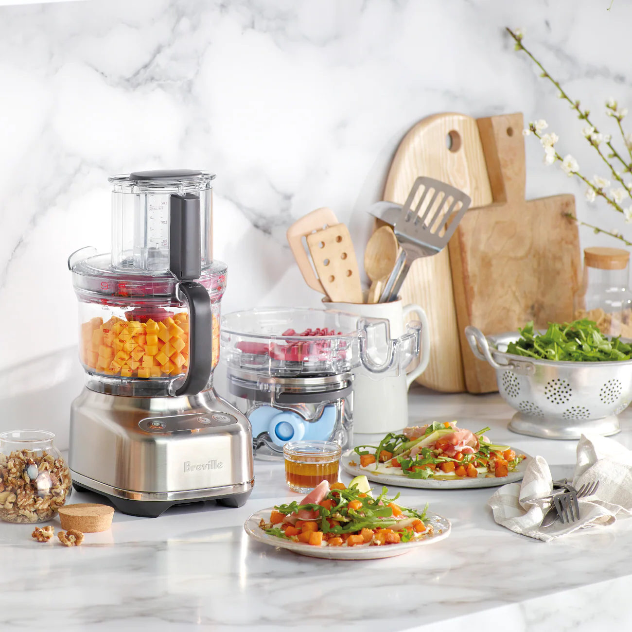 Breville Paradice 9 Food Processor - Sea Salt - Image 9