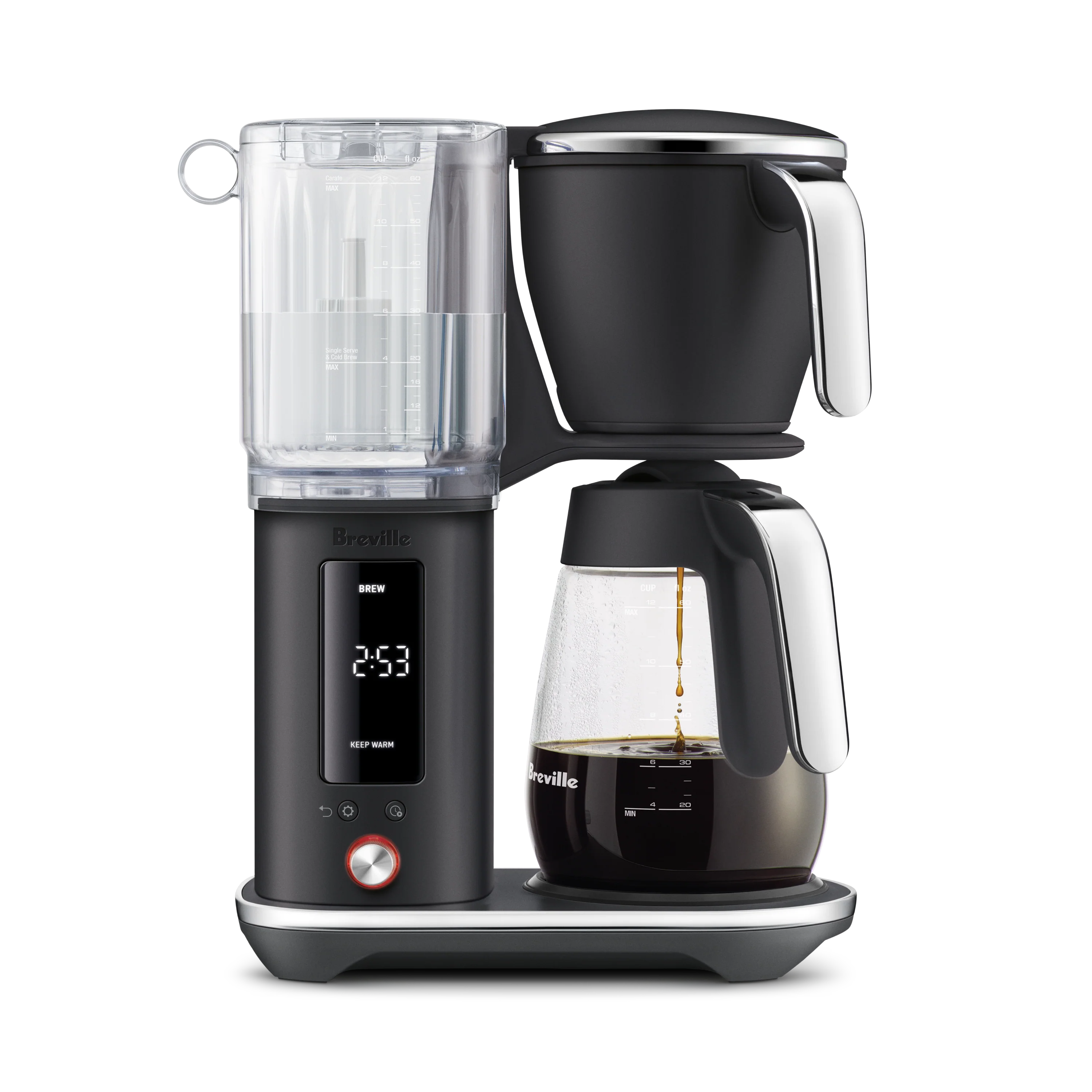 Breville The Luxe Brewer Glass - Black Truffle - Image 2