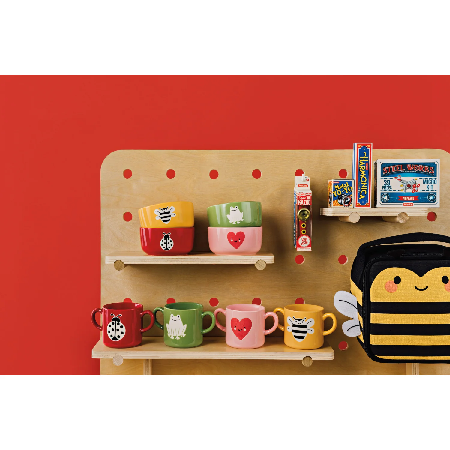 Bumblebee Double-Handle Mug 12oz - Image 2