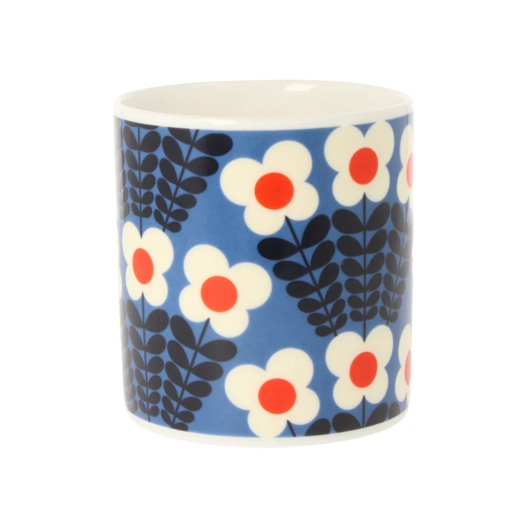 Bunch Of Stems Blue Mug - 350ml - Image 3