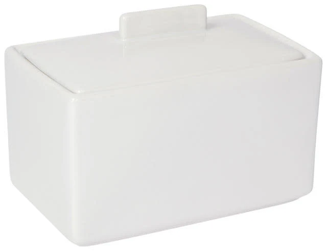 The Big Butter Dish - 1lb White