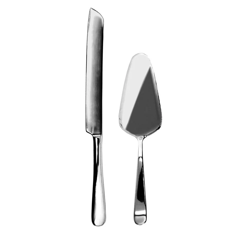 Cake Serving Set β Stainless Steel