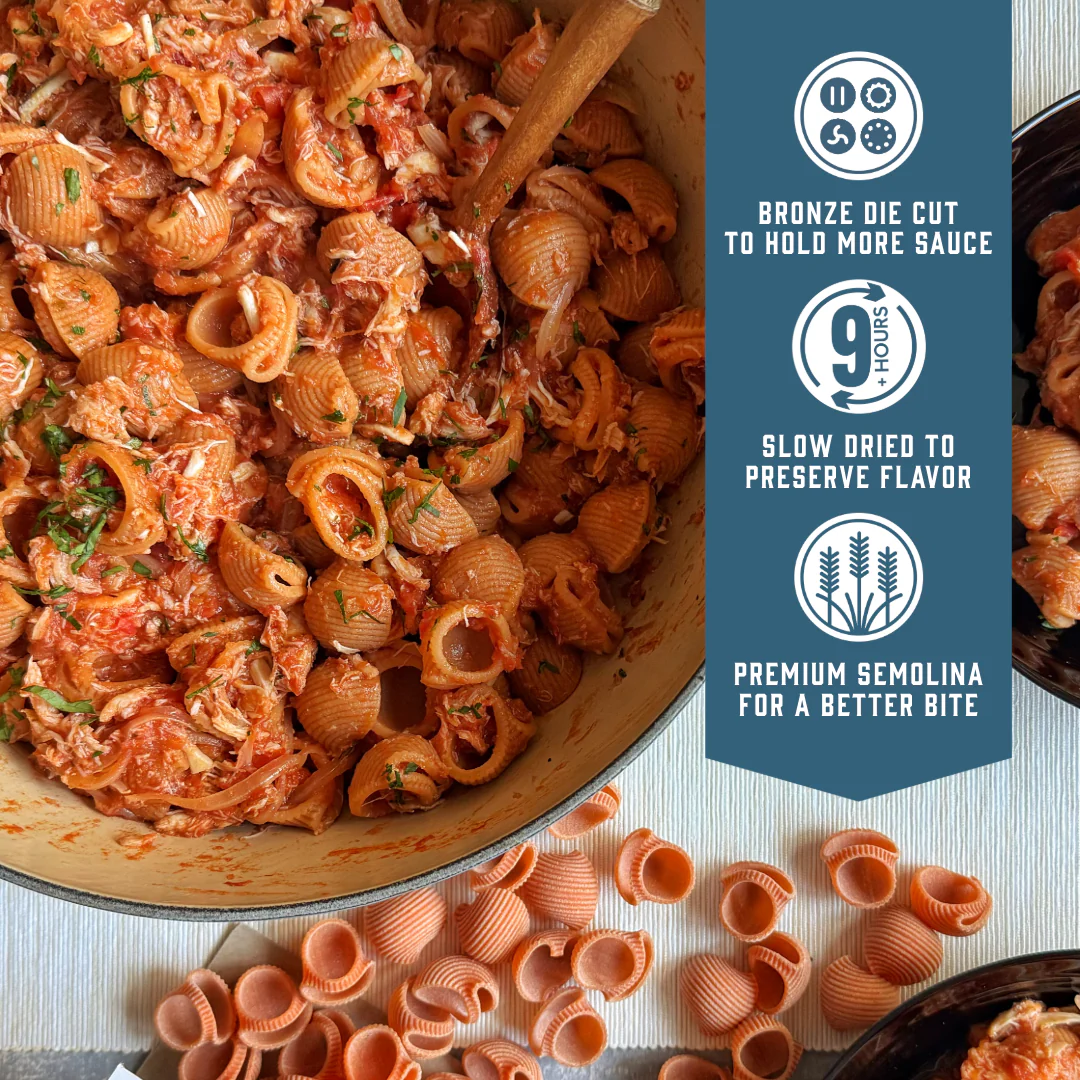 Calabrian Chili Lumache, Limited-Edition Specialty Pasta - Image 4