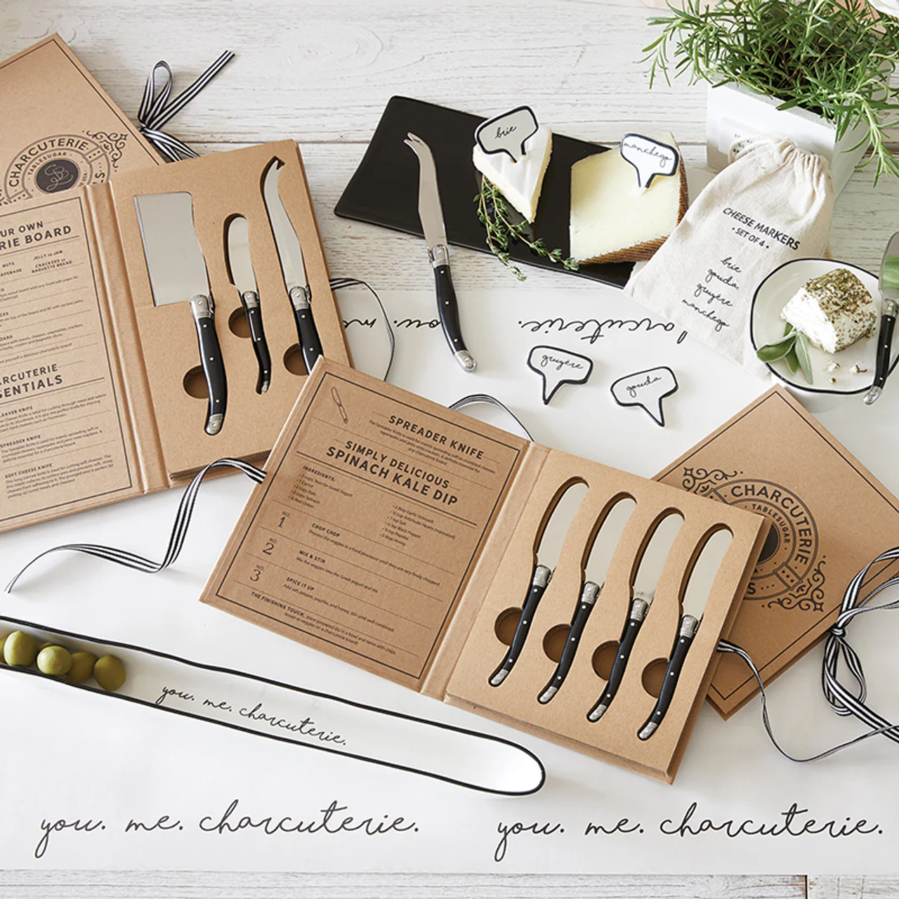 Charcuterie Essentials Book Box - Assorted Knives - Image 4
