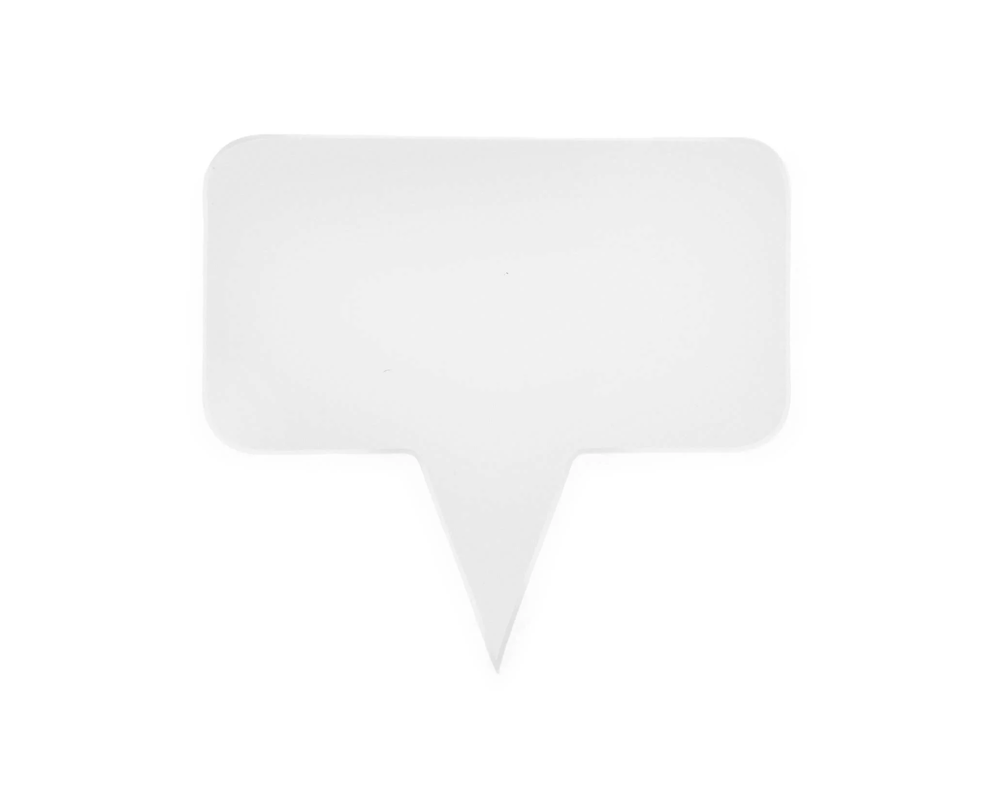 Cheese Signs, Large *each* - 2" x 2.25" - Image 2