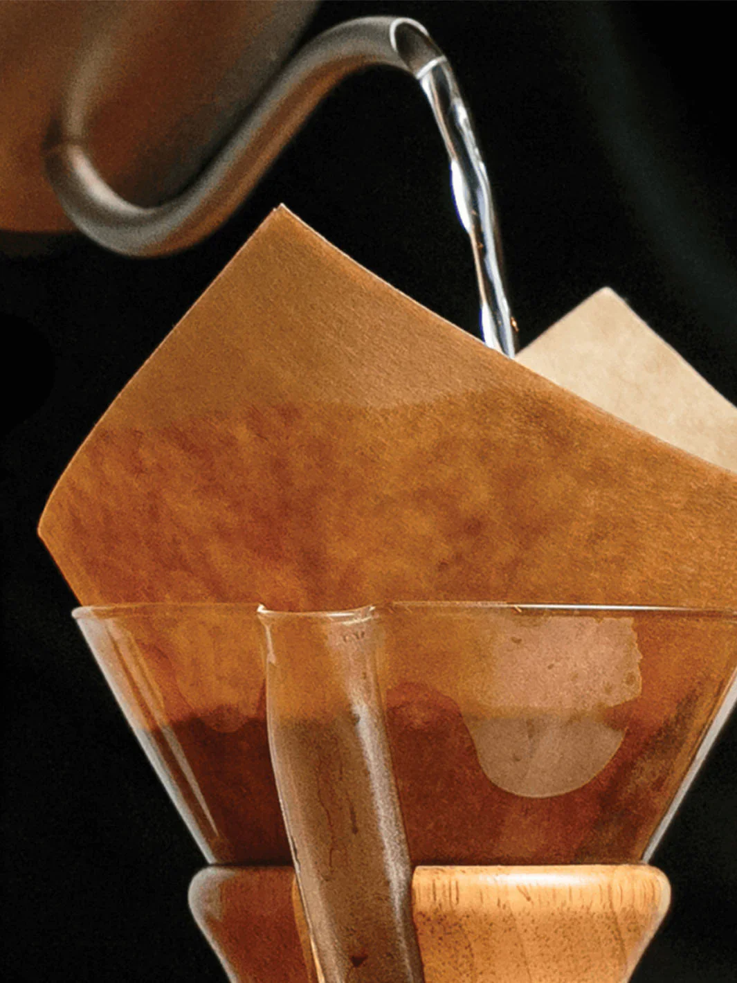 Chemex Filter Squares - Unbleached - 100pk - Image 3