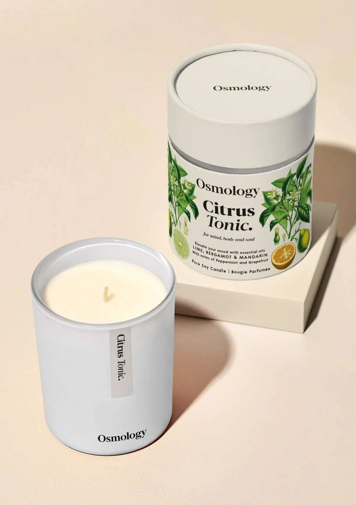Citrus Tonic 7 oz Candle - Lime Bergamot and Mandarin (40% off at checkout) - Image 2