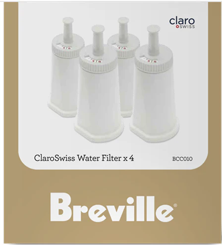 ClaroSwiss Water Filter 4 Pack - Breville