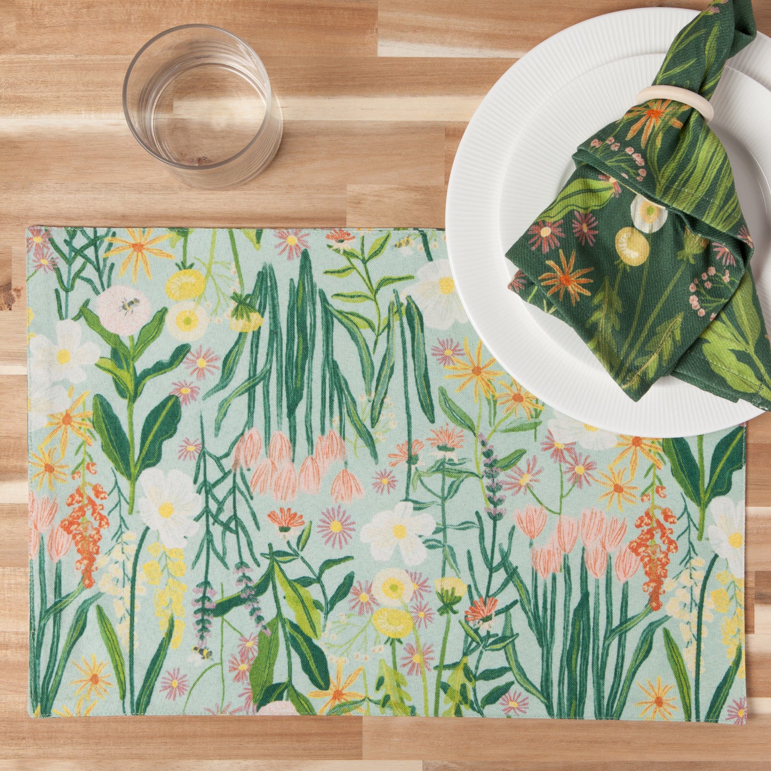 Clean Coast Placemat - Bees & Blooms - Image 2