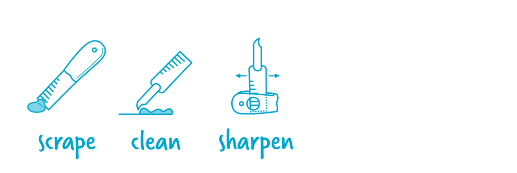 Cleana - Self Sharpening Cleaning Scraper - Image 6