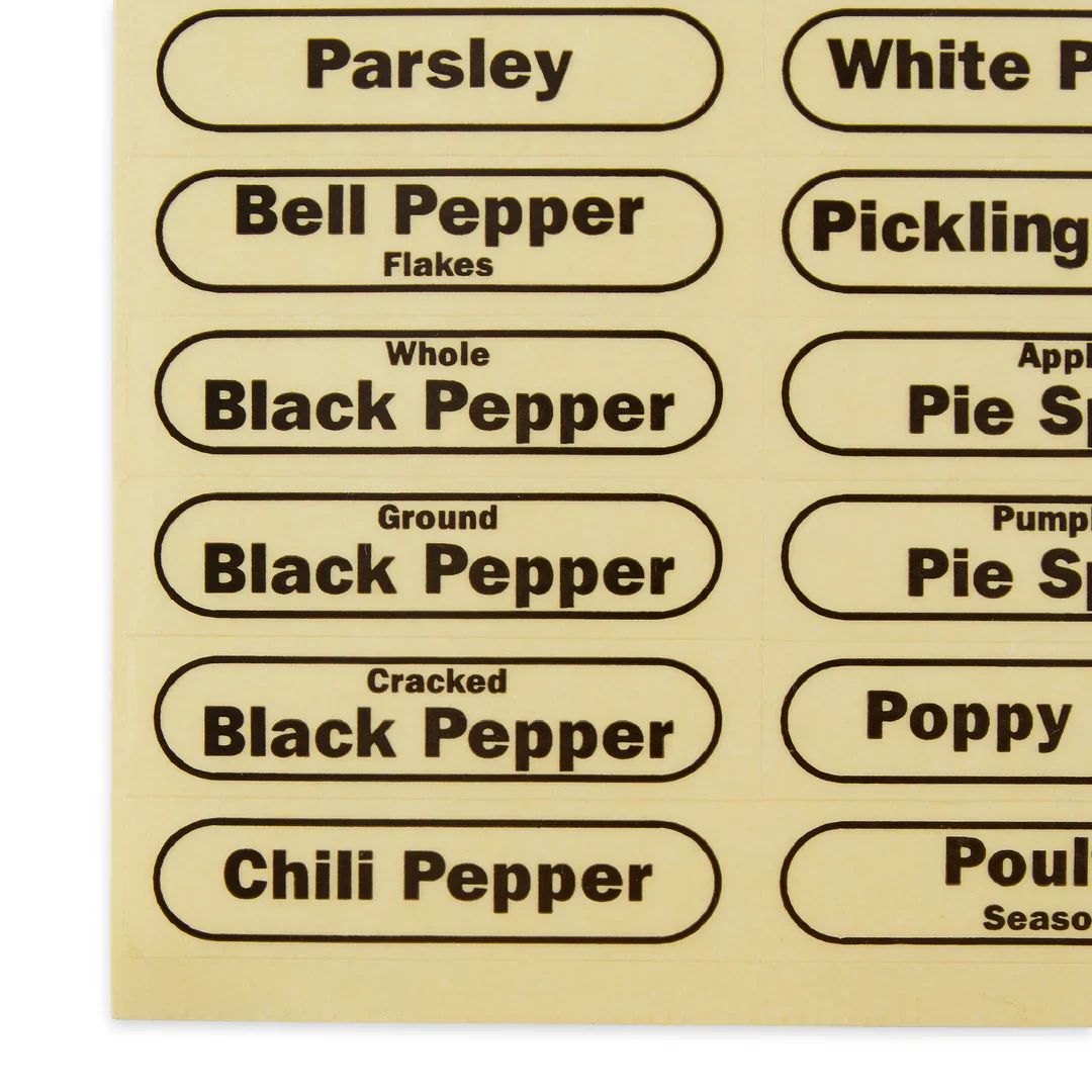 Clear Spice Labels S/84 - Image 4
