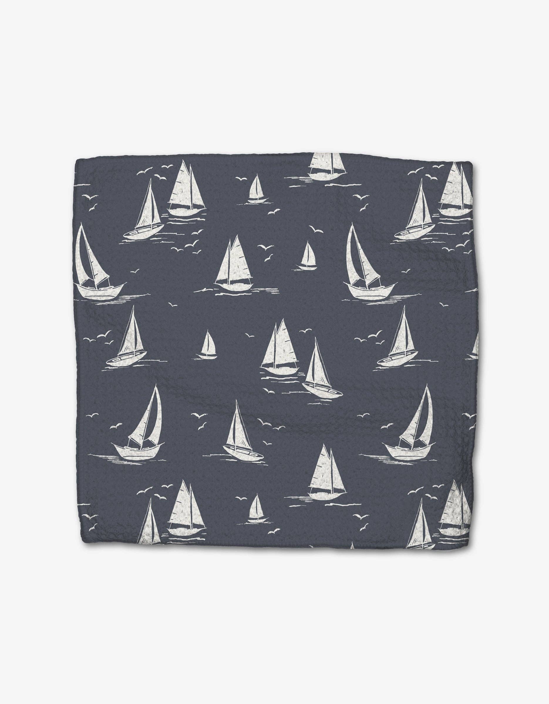 Geometry Coastal Day Dishcloth Set - Image 2