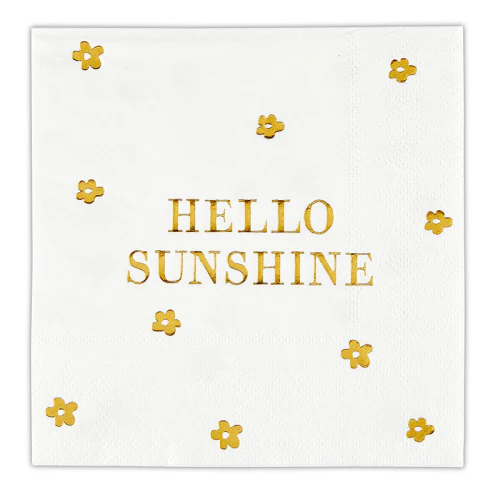Cocktail Napkin - Hello Sunshine