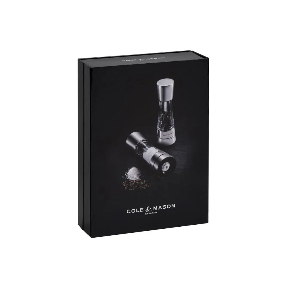 Cole & Mason Derwent Salt & Pepper Mill Gift Set - Stainless - Image 2