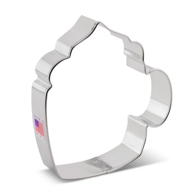 Cookie Cutter - Coffee Mug Cutter (Flour Box Bakery) 4" - Image 2