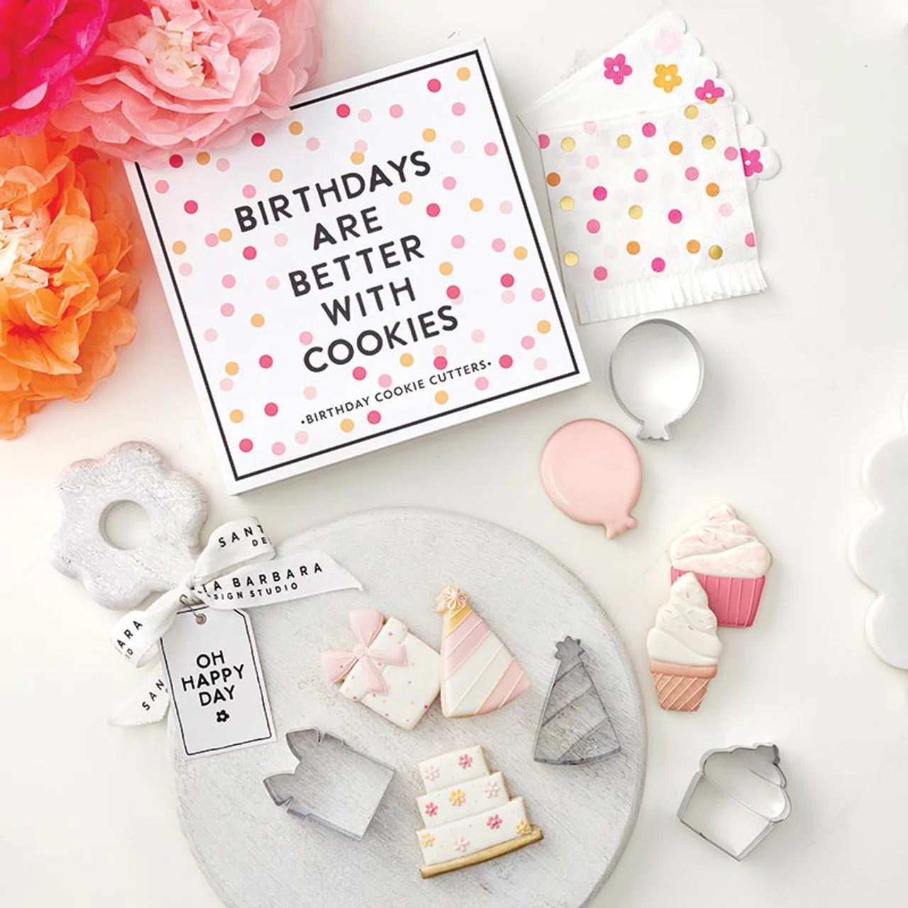 Cookie Cutter Set Book Box - Birthdays Are Better with Cookies - Image 4